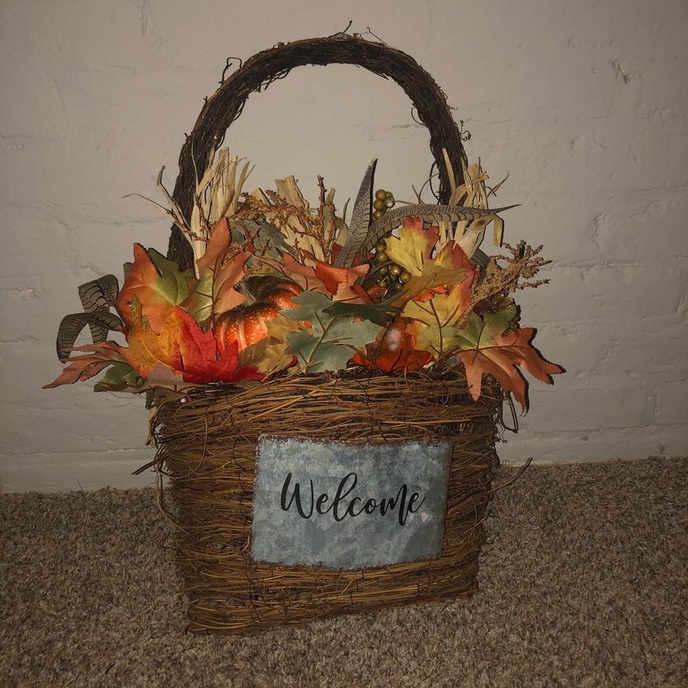 Fall Decor Basket